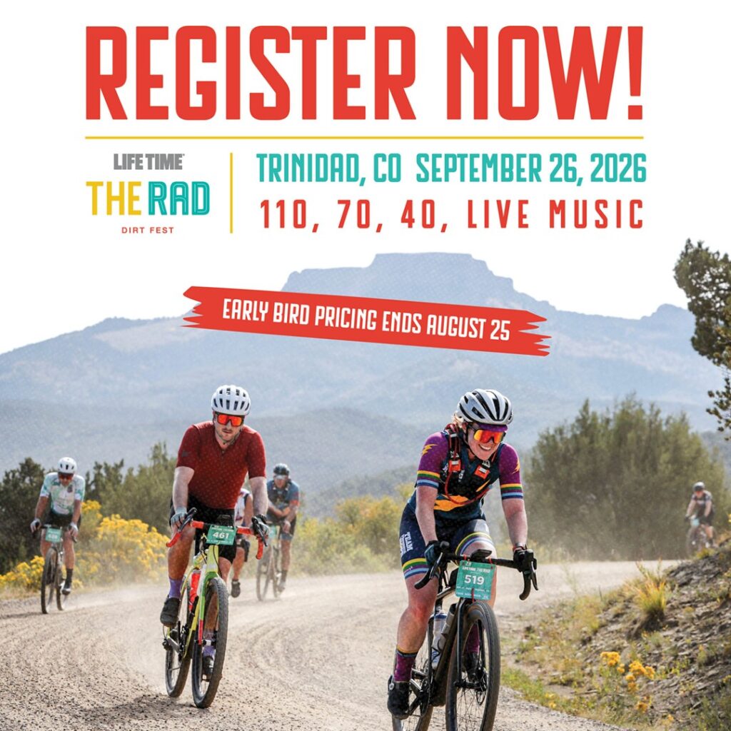 Rad Dirt Fest Trinidad Colorado book your  stay at the Maple House room for bikes and the crew